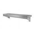 Stainless Steel Wall Shelf 1500 W x 300 D