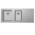 Kitchen Sink with Left Bowls 1160 L x 500 D