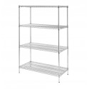 Wire Shelving Unit 1830 L x 610 D x 1830 H mm
