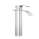 Tall Modern Curve Spout Mixer Tap