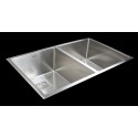 Stainless Steel Kitchen Sink 835 W x 505 D with Square Waste