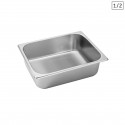 Gastronorm GN Pan 1/2 GN Pan 100 mm Deep Stainless Steel Tray