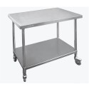 Stainless Steel Mobile Bench 600 W x 700 D