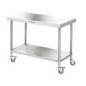 Simply Stainless Mobile Bench 900 W x 600 D